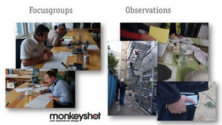 Focusgroups

Observations

 