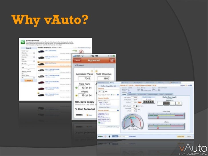 Why vAuto Stocking Appraising & Pricing