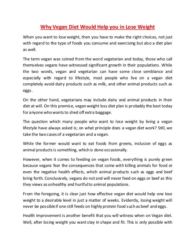 vegetarian diet plan to lose weight fast