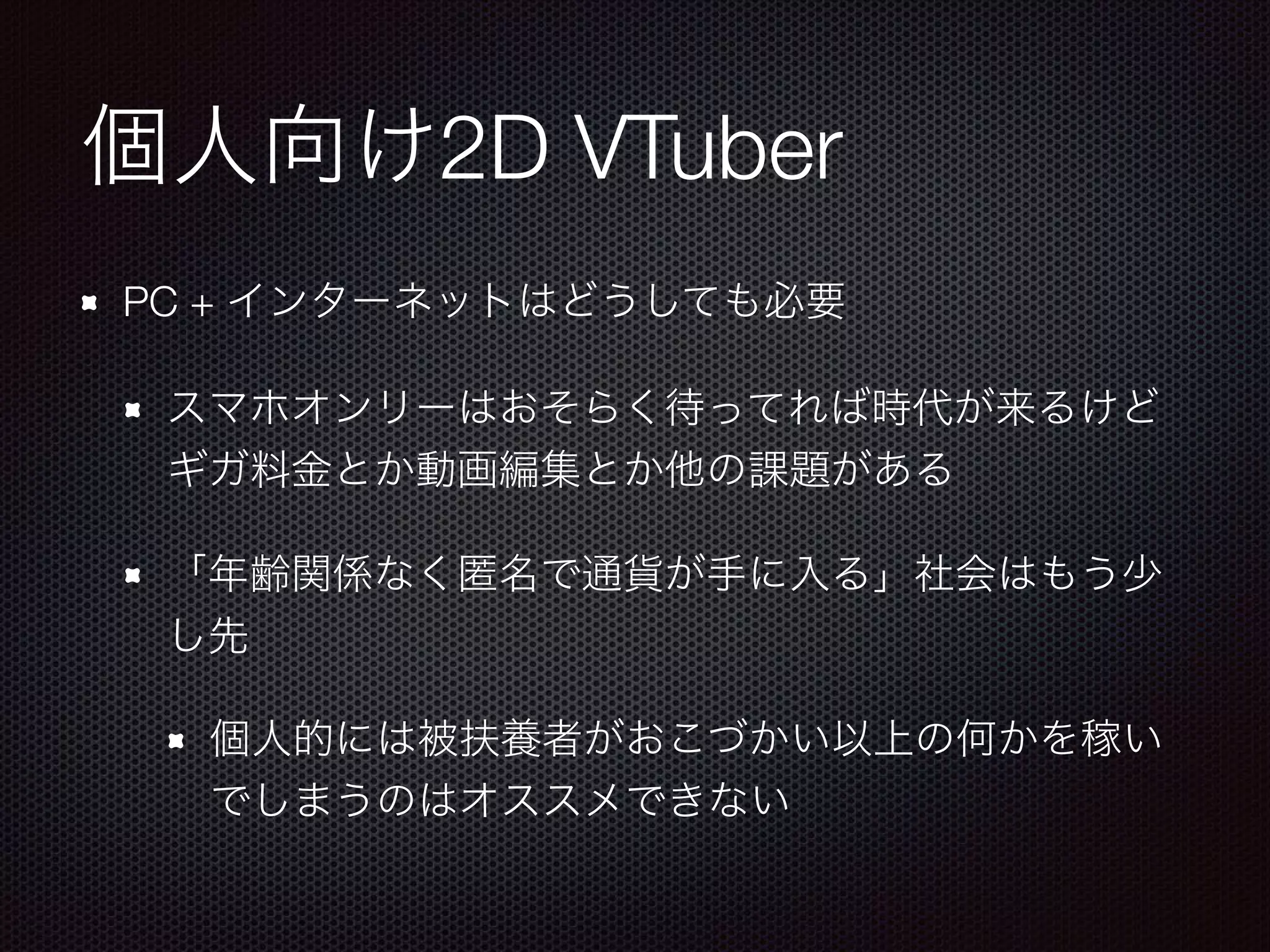 2D VTuber
PC +
 