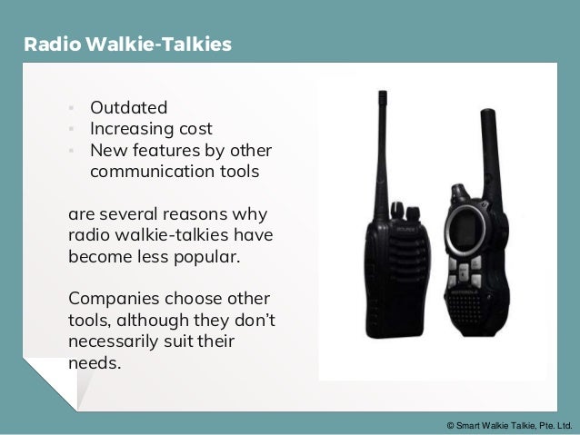 why does walkie talkie not work