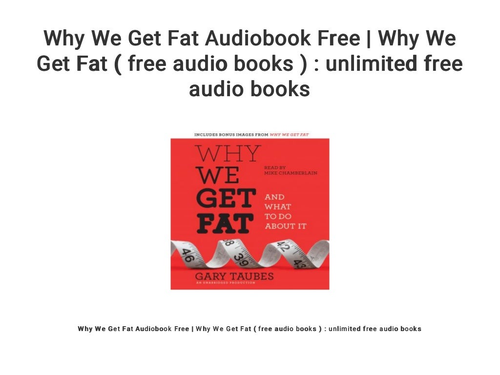 why we get fat book review