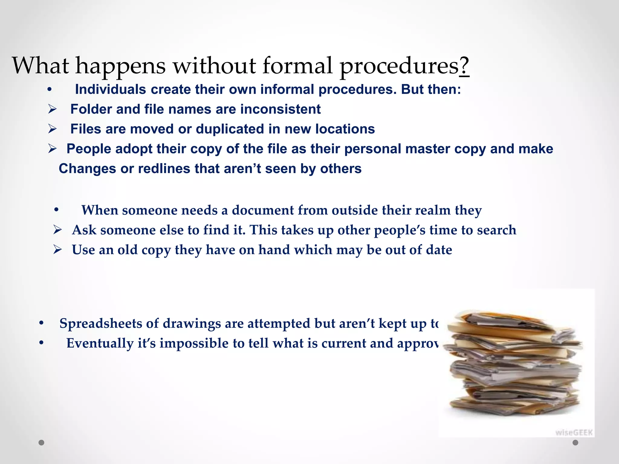 Why we need document management | PPTX