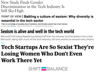 Why we need more women in tech
