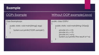 Is Java seen as a pure object-oriented language or not? | PPT image.