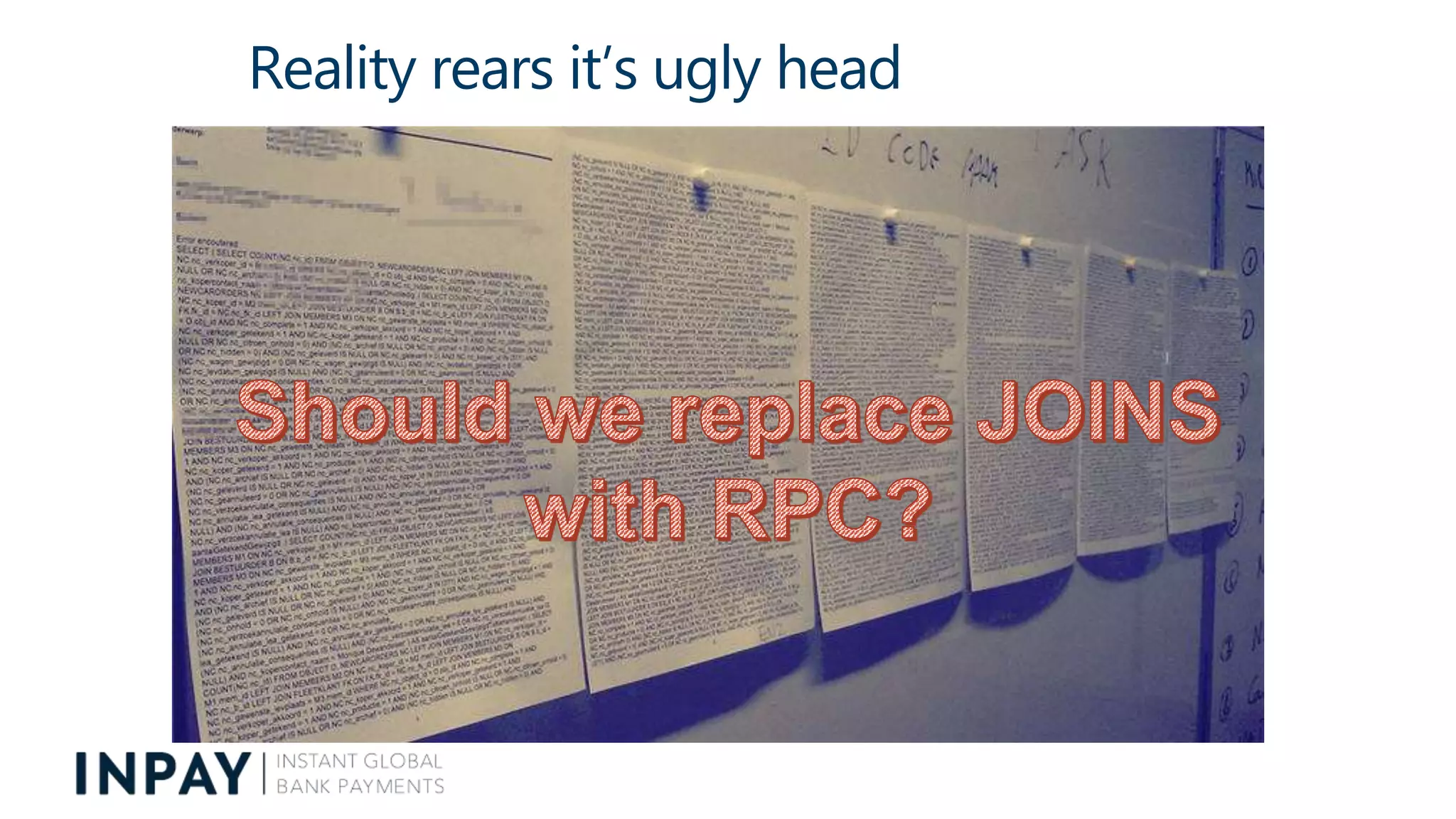 Reality rears it’s ugly head
 