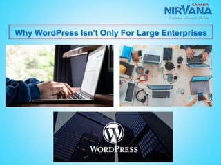 Why WordPress Isn’t Only For Large Enterprises
 