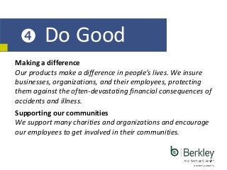 Why Work At Berkley Accident And Health