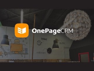 Why work at OnepageCRM?