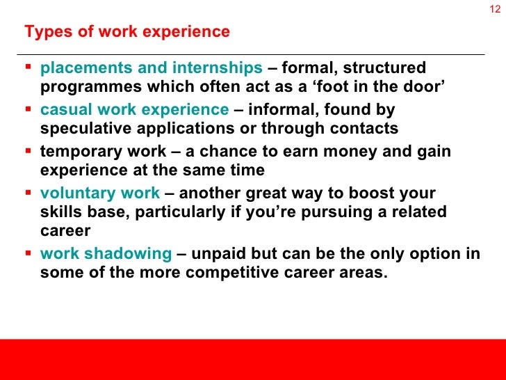 Santandar Why work experience works