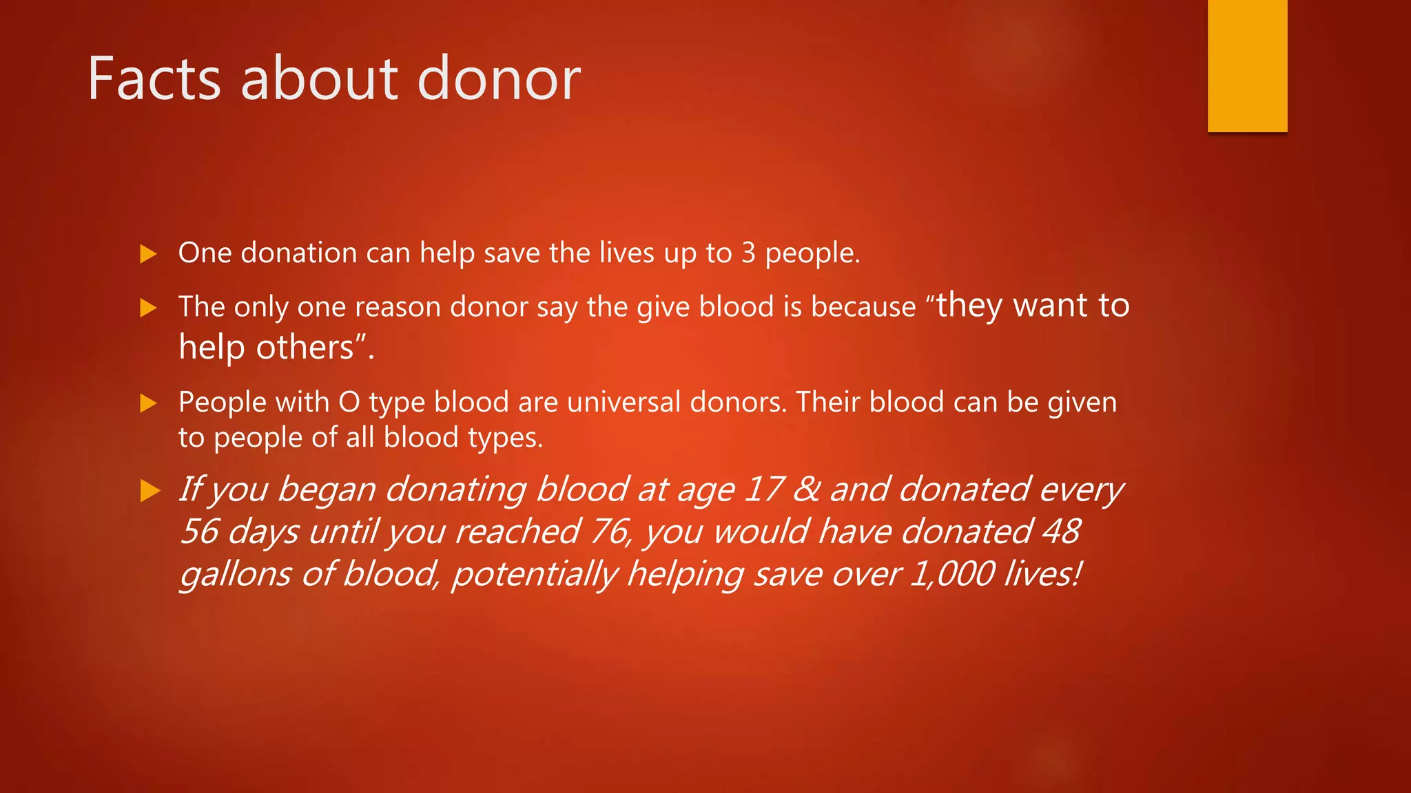 Why you should donate blood? | PPTX
