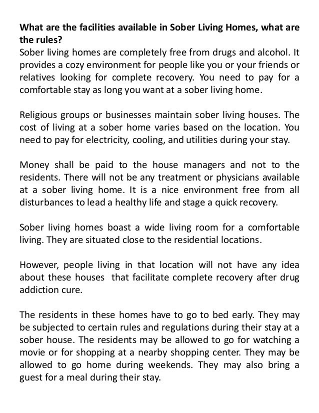Why You Need A Sober Living Home Why You Need A Sober Living Home