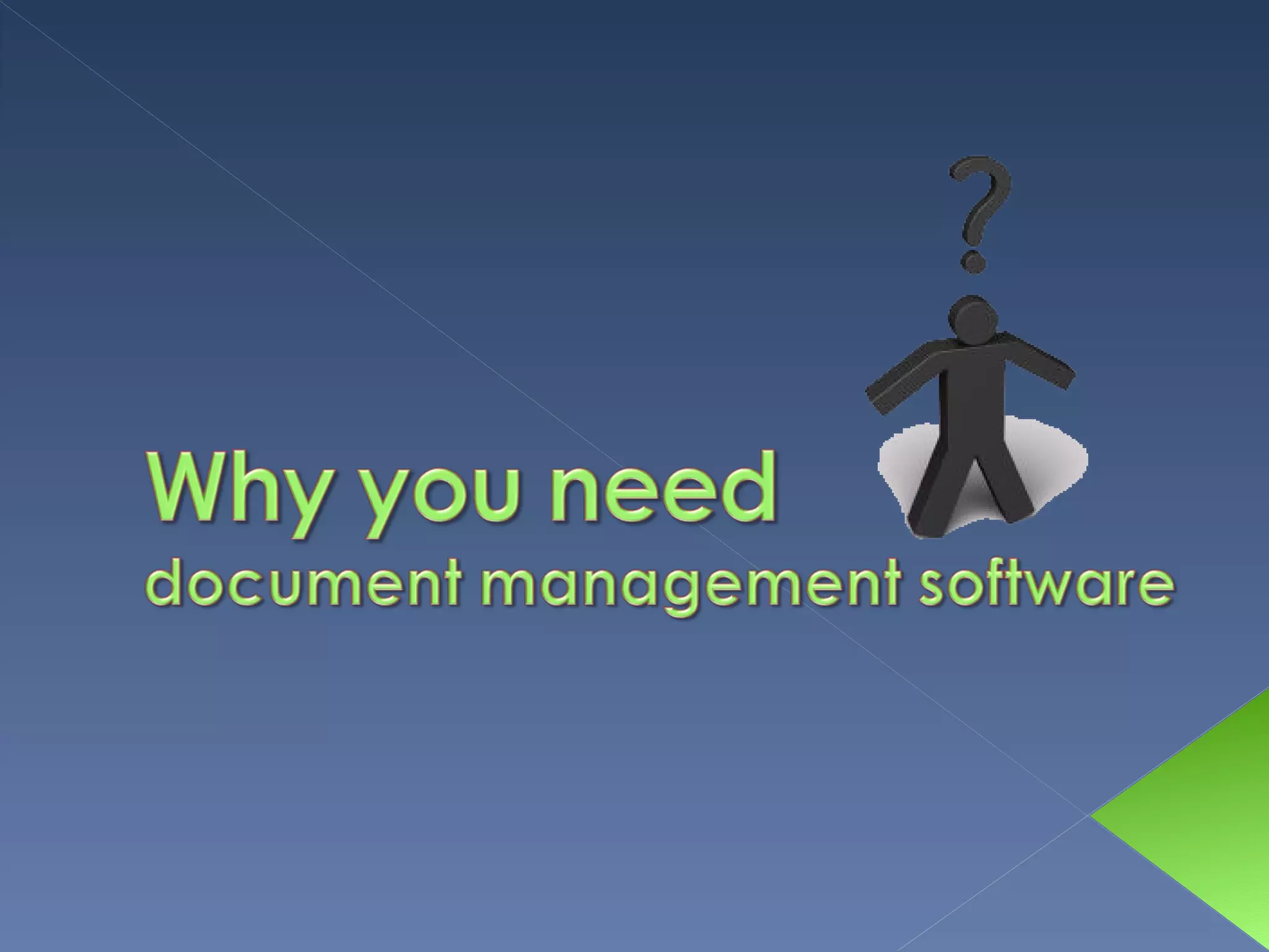 Why you need document management software | PPS