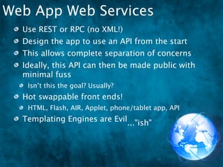Webpages
 
