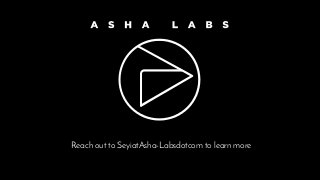 Reach out to SeyiatAsha-Labsdotcom to learn more
 
