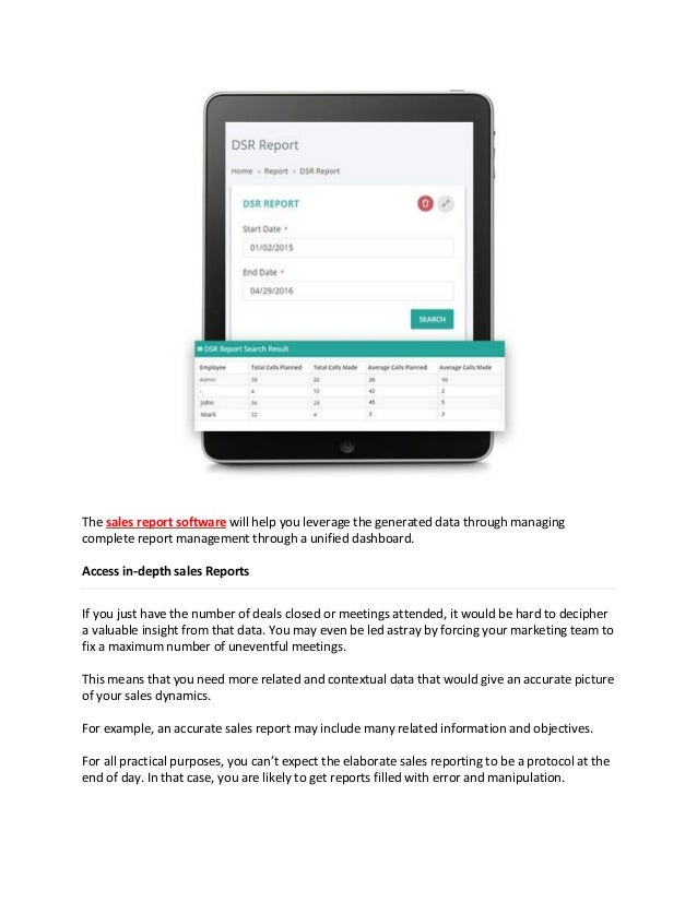 why your core sales process should include daily sales reporting dsr dsr report