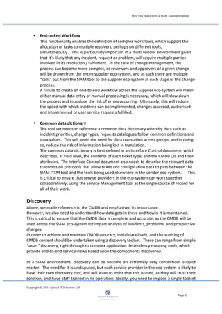 Why you really need a SIAM tooling strategy | PDF | Databases ...