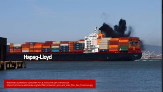 Wikimedia Commons ‘Container Port & Toxic Fire San Francisco’ at
https://commons.wikimedia.org/wiki/File:Containter_port_and_toxic_fire,_San_Francisco.jpg
 