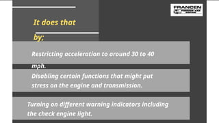 Why Your Toyota Camry Is In Limp Mode And How To Reset It PPTX