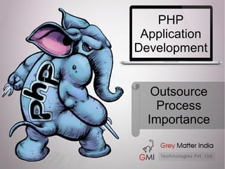 PHP
Application
Development
Outsource
Process
Importance
 