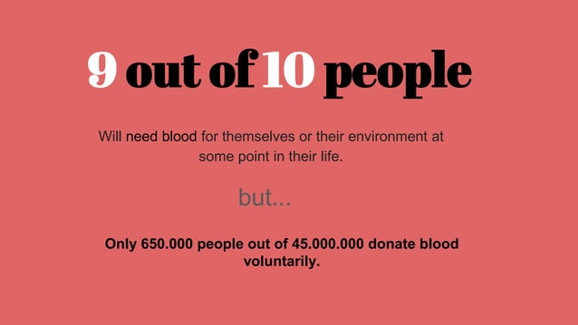 Why you should donate blood | PPTX