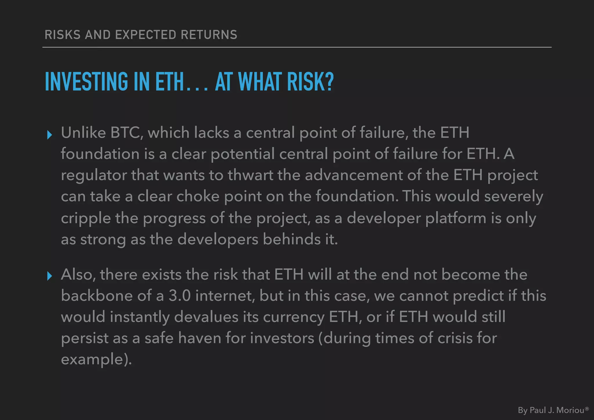 Forget about Bitcoins & invest in Ethereum. Now. | PDF