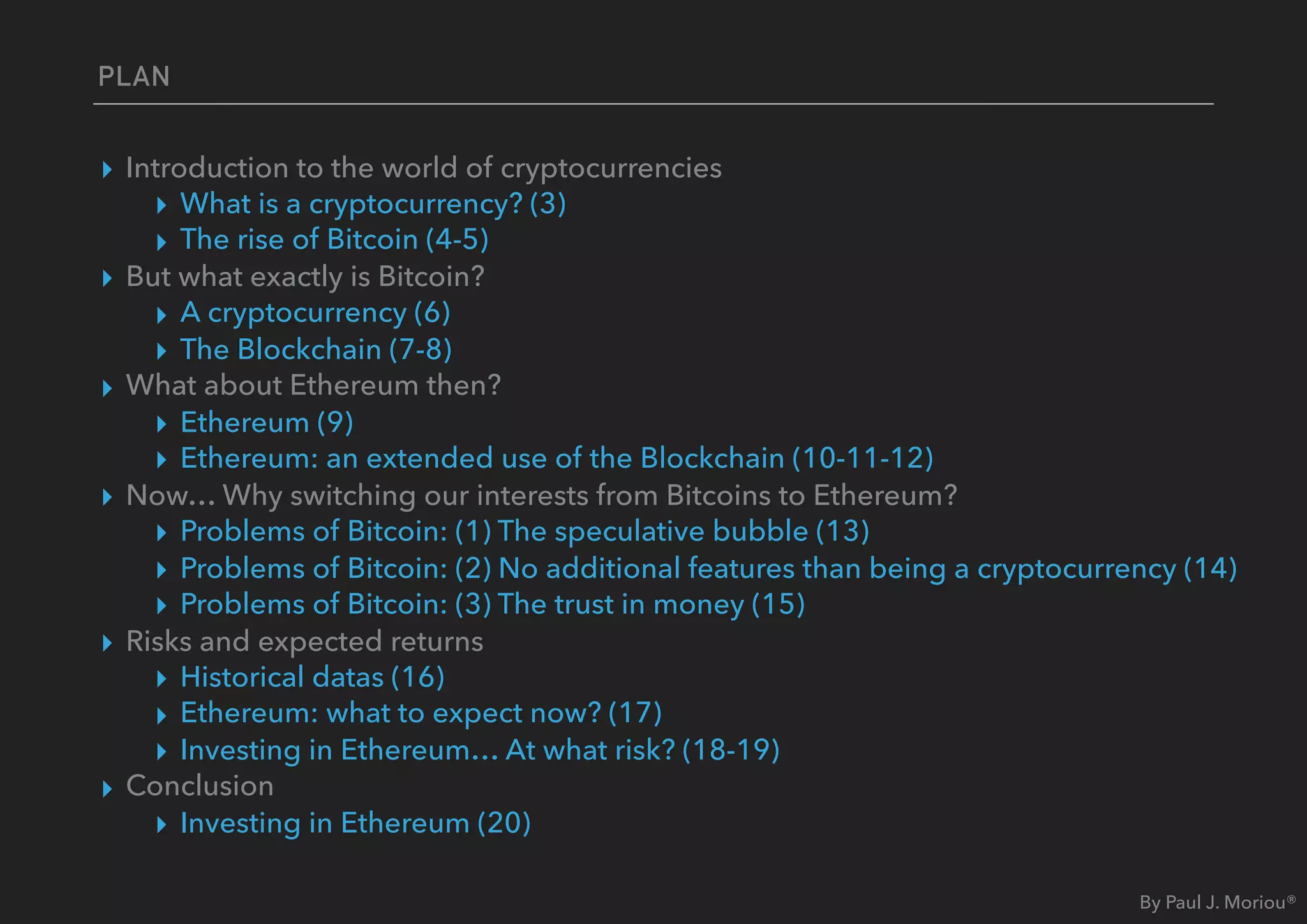 Forget about Bitcoins & invest in Ethereum. Now. | PDF