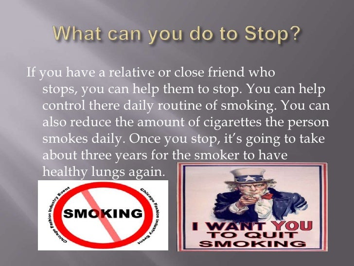 Why you shouldn't smoke cigarettes image