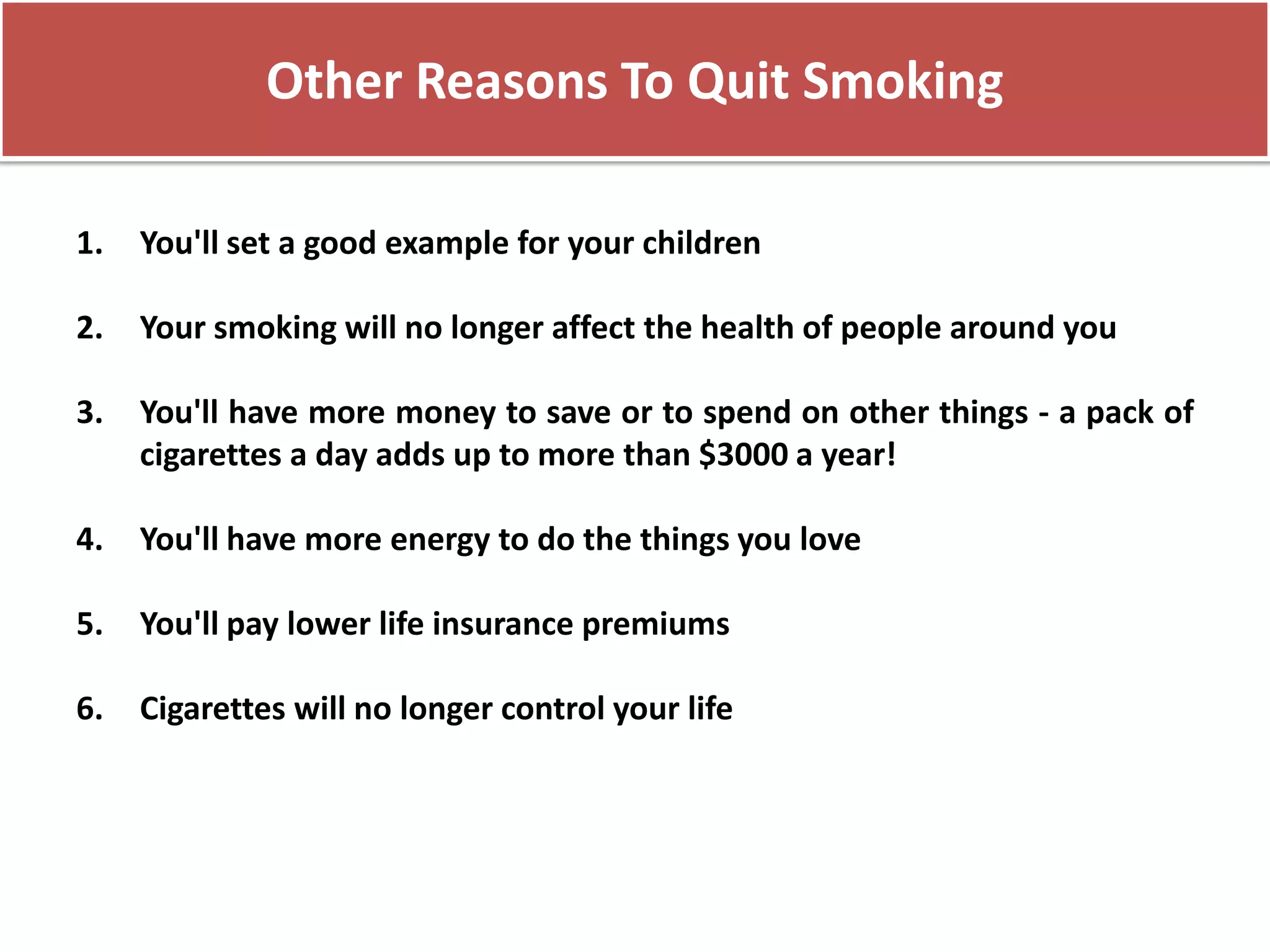 Why You Should Quit Smoking? | PDF