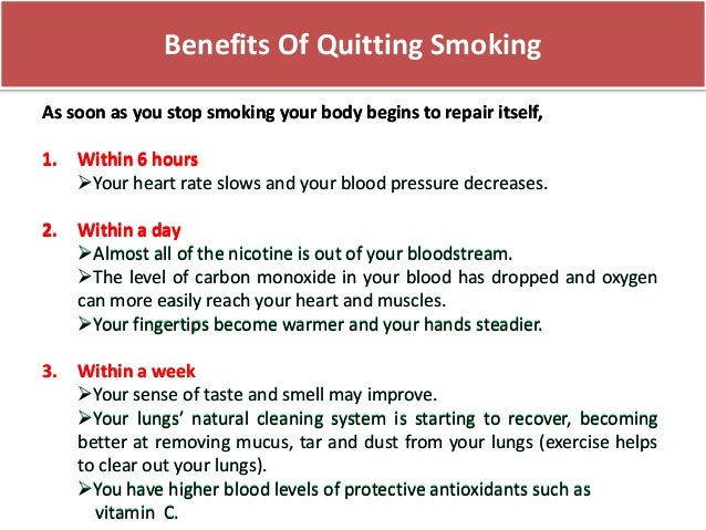 Why smoking should be further limited