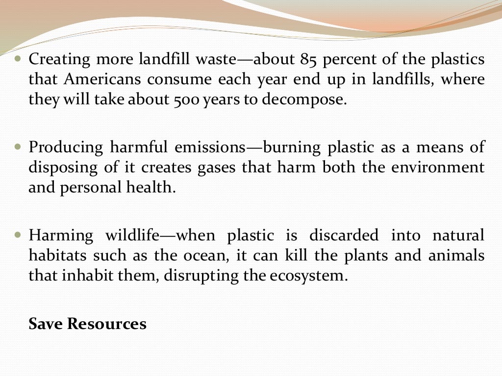 Why You Should Recycle Plastic