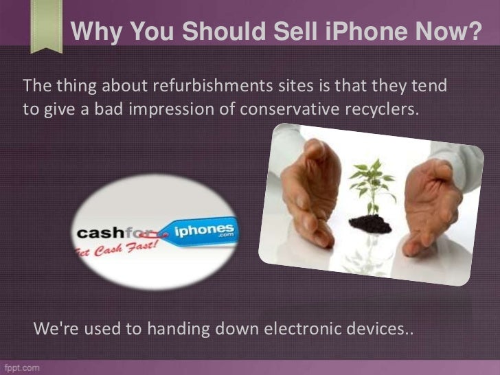 Why You Should Sell iPhone Now