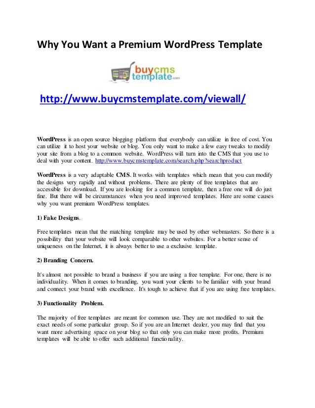 Why Press Shouldnt Be Your Source For >> Why You Want A Premium Word Press Template Why Press Shouldnt Be Your Source For >> Why You Want A Premium Word Press Template