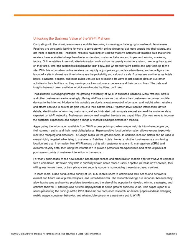 Research paper on value added services