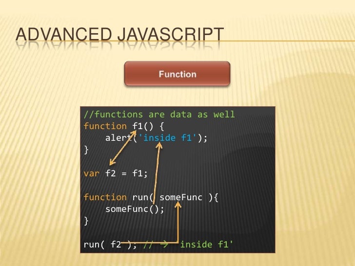 JavaScript Beyond The Curly Braces