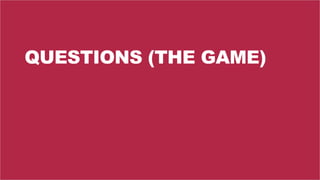 22
QUESTIONS (THE GAME)
 