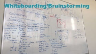 36
Whiteboarding/Brainstorming
 