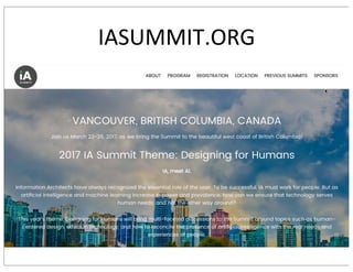 IASUMMIT.ORG
 