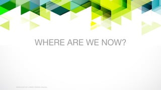 WORLD IA DAY 2017WORLD IA DAY 2017 | #WIAD17 #WIADDC | @carriehd
WHERE ARE WE NOW?
 