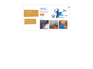 32
Autonomy
• Creating a tool for
self-expression
Relatedness
• Social object
 