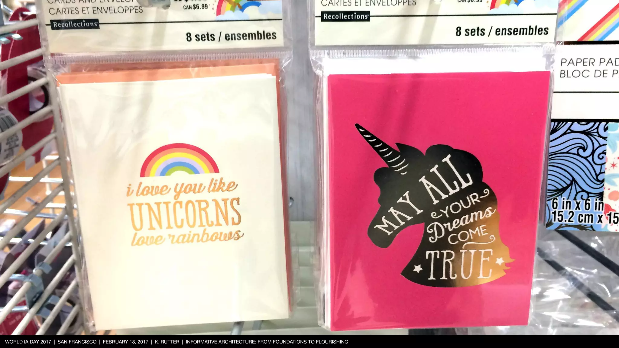 WORLD IA DAY 2017 | SAN FRANCISCO | FEBRUARY 18, 2017 | K. RUTTER | INFORMATIVE ARCHITECTURE: FROM FOUNDATIONS TO FLOURISHING
 