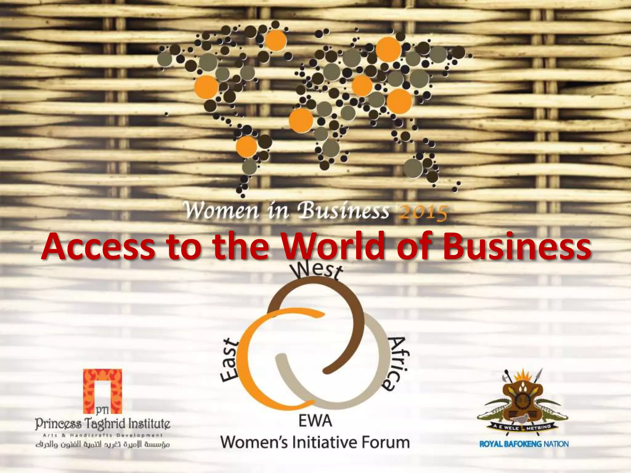 Access to the World of Business
 