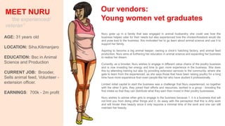 Women in business: Chicken seed dissemination in Ethiopia and Tanzania