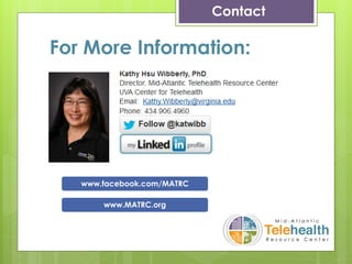 Contact
For More Information:
www.facebook.com/MATRC
www.MATRC.org
 