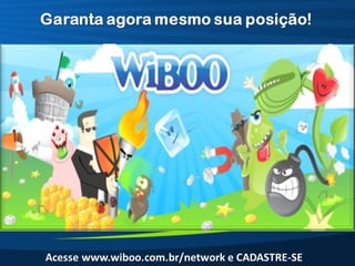 Wiboo Plano de Negocio Mais Agressivo do Mercado Confira!
