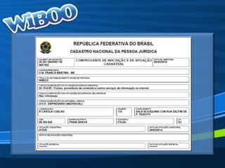 Wiboo Plano de Negocio Mais Agressivo do Mercado Confira!