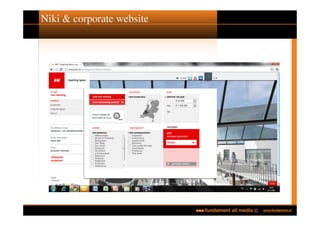 Niki & corporate website
 