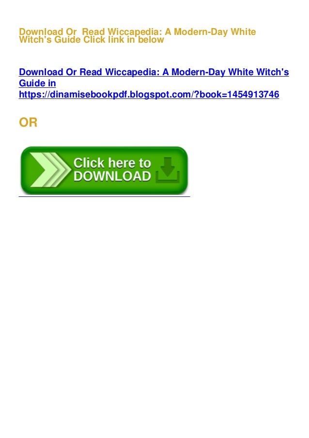wiccapedia shawns robbins pdf download