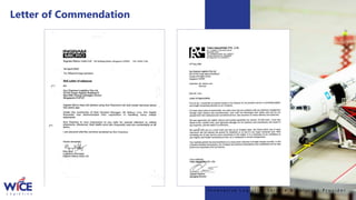 I n n o v a t i v e L o g i s t i c s S e r v i c e & S o l u t i o n P r o v i d e r
Letter of Commendation
 