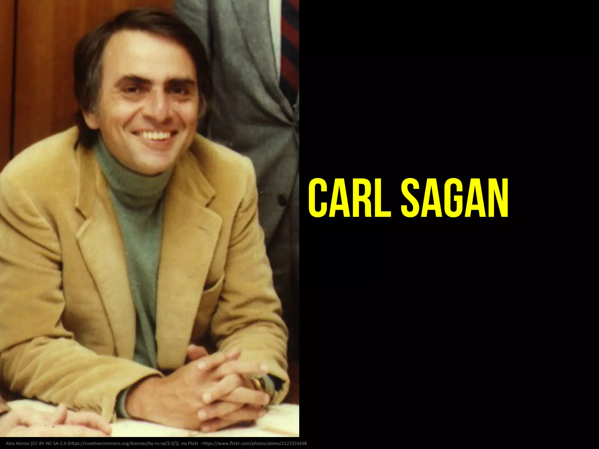 Via	
  Wikipedia	
  -­‐	
  hNp://en.wikipedia.org/wiki/Drake_equa<on	
  
Lower bound:
8 x 10-20
Upper bound:
36.4 M
𝑁=​ 𝑅↓∗ ∙​ 𝑓↓𝑝 ∙​ 𝑛↓𝑒 ∙​ 𝑓↓𝑙 ∙​ 𝑓↓𝑖 ∙​ 𝑓↓𝑐 ∙ 𝐿
The Drake Equation
 